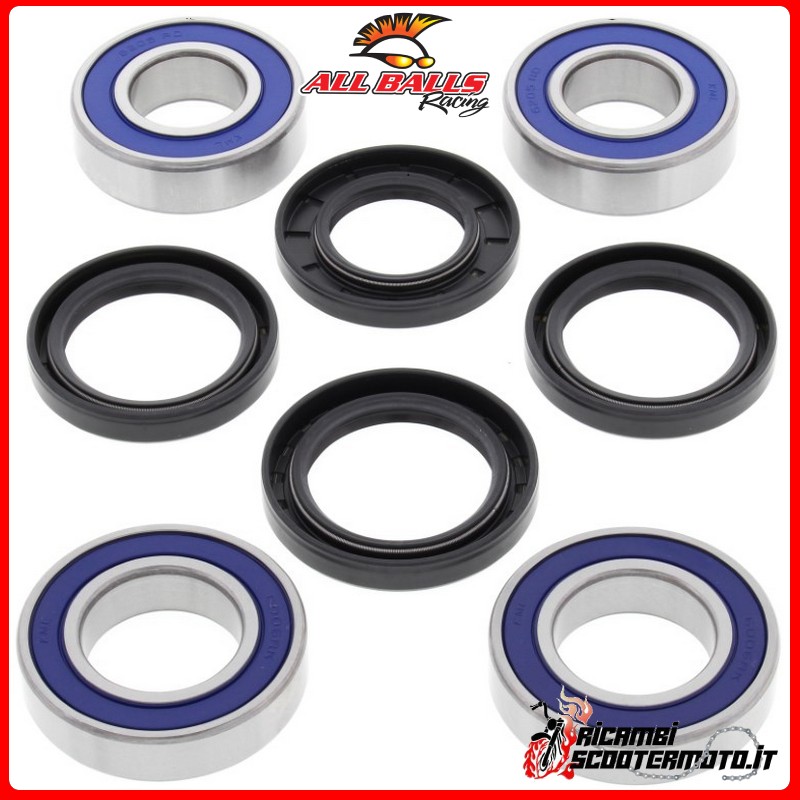 KIT CUSCINETTI RUOTA POSTERIORE ALL BALLS APRILIA DORSODURO 1200 2011-2012