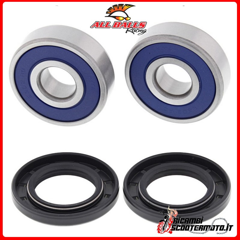 FRONT WHEEL BEARING KIT All Balls Kawasaki KL 250 Super Sherpa 2000-2004