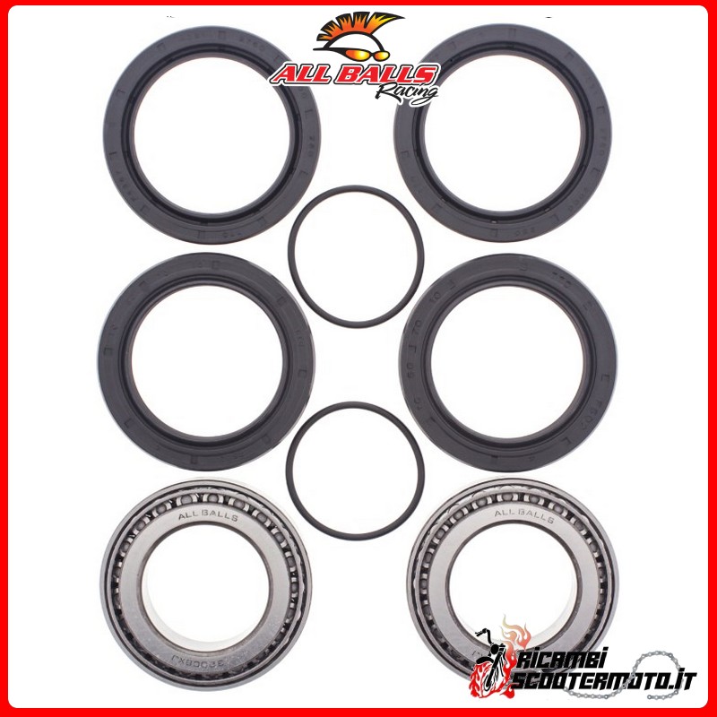 KIT DE COJINETE DE RUEDA TRASERA All Balls Polaris Outlaw 450 2008-2010