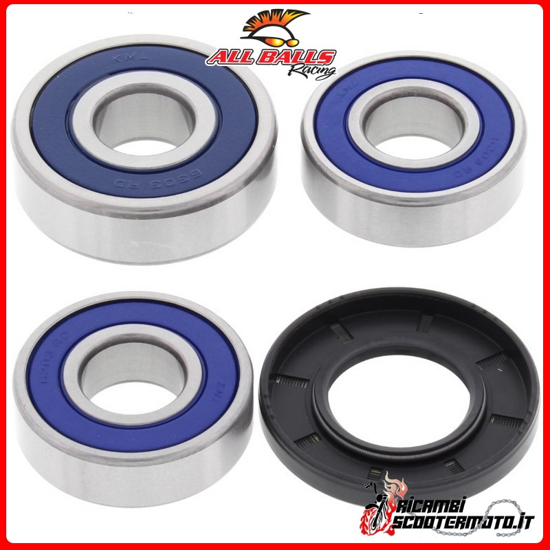 KIT CUSCINETTI RUOTA POSTERIORE ALL BALLS YAMAHA XVS 1100 V-STAR 2002-2009
