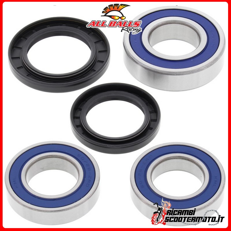 KIT CUSCINETTI RUOTA POSTERIORE ALL BALLS YAMAHA TDM 900 2002-2006