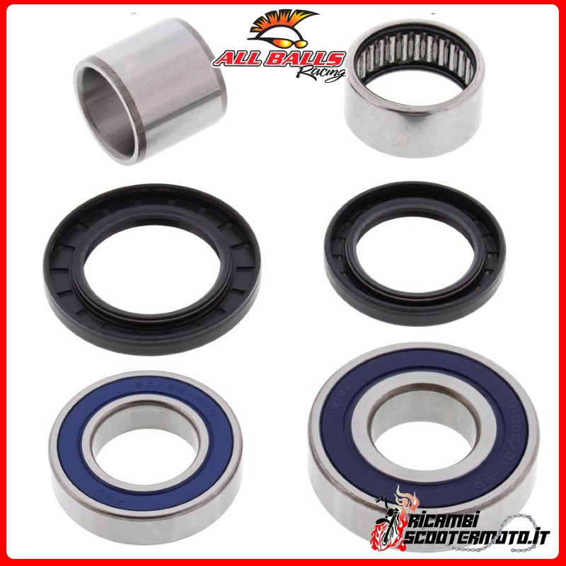 KIT CUSCINETTI RUOTA POSTERIORE ALL BALLS YAMAHA YZF R1 1998-1999