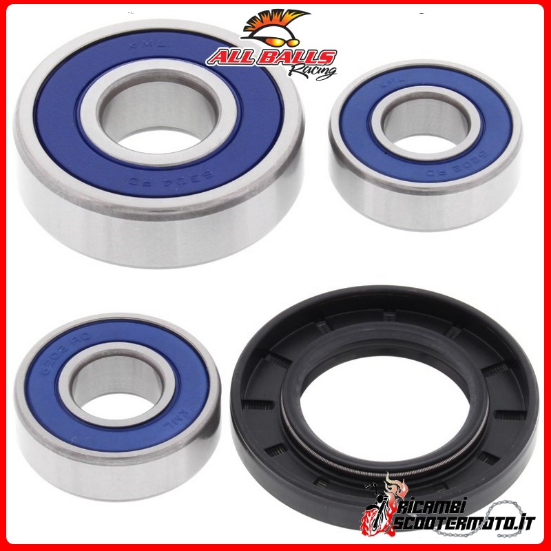 RADLAGERSATZ HINTERRAD All Balls Yamaha XV 250 1995-2018