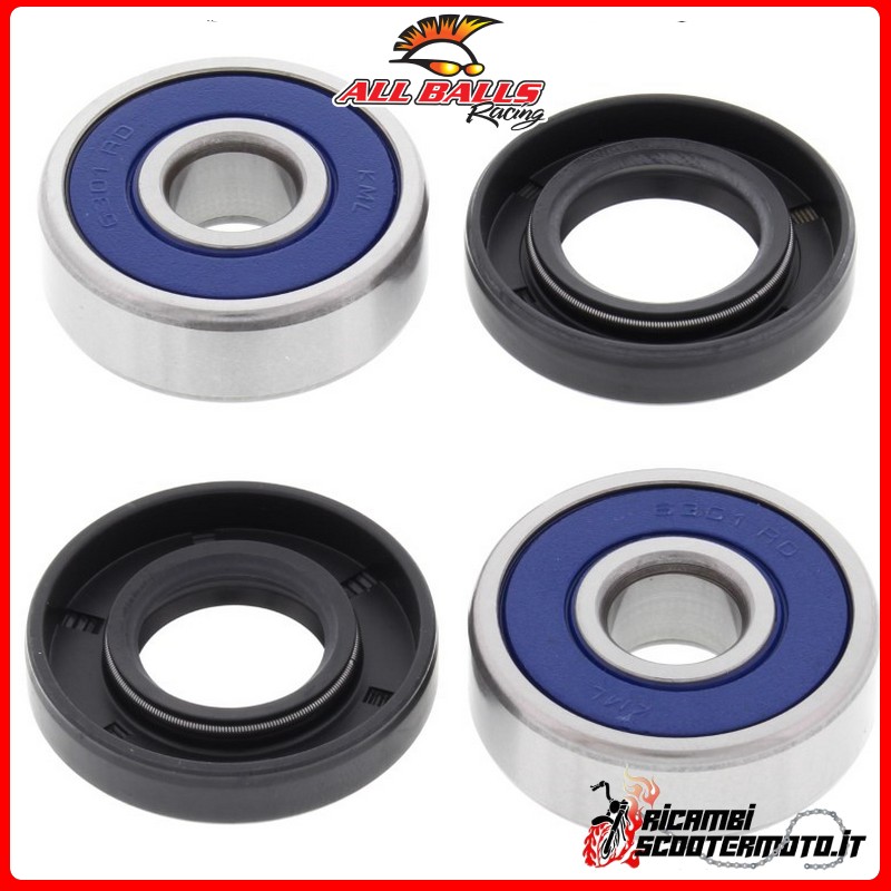 VORDERRADLAGERSATZ All Balls Yamaha GT 80 1973-1975