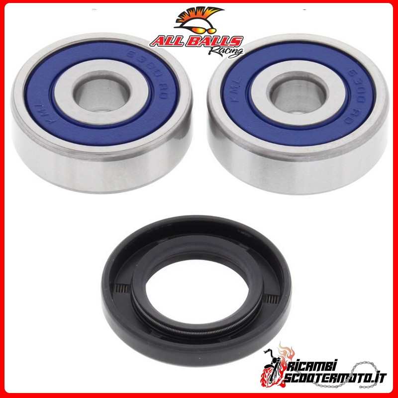 KIT DE ROULEMENT DE ROUE AVANT All Balls Yamaha GT 80 1973-1980