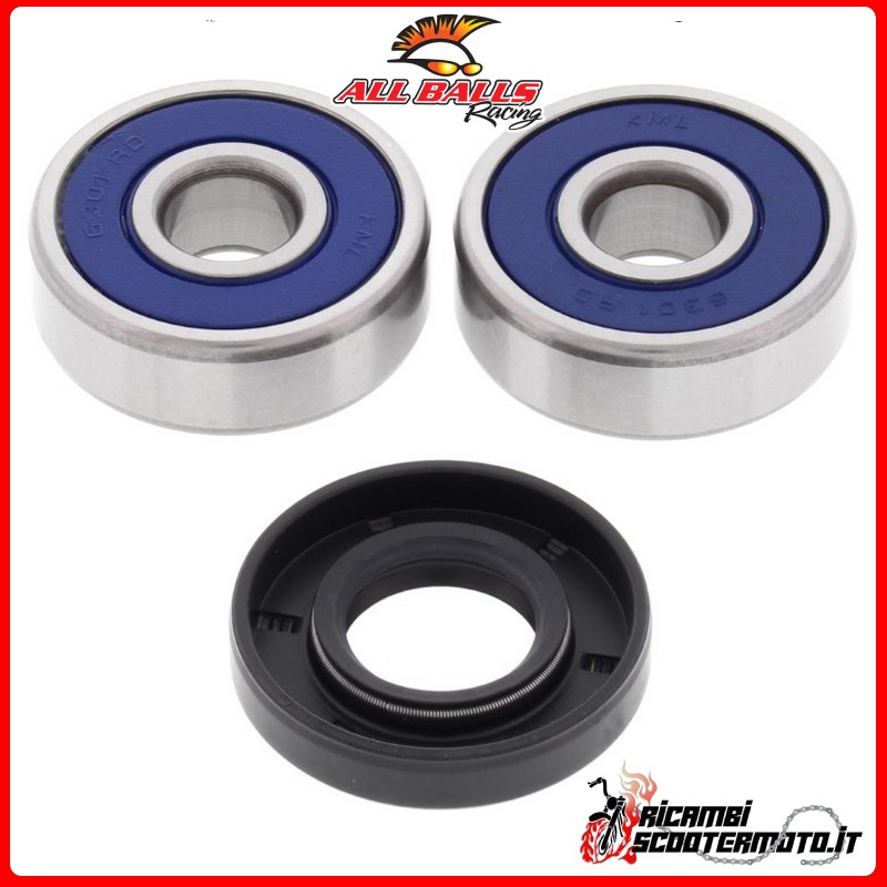 KIT DE COJINETE DE RUEDA DELANTERA All Balls Yamaha AG 200 1984-2006