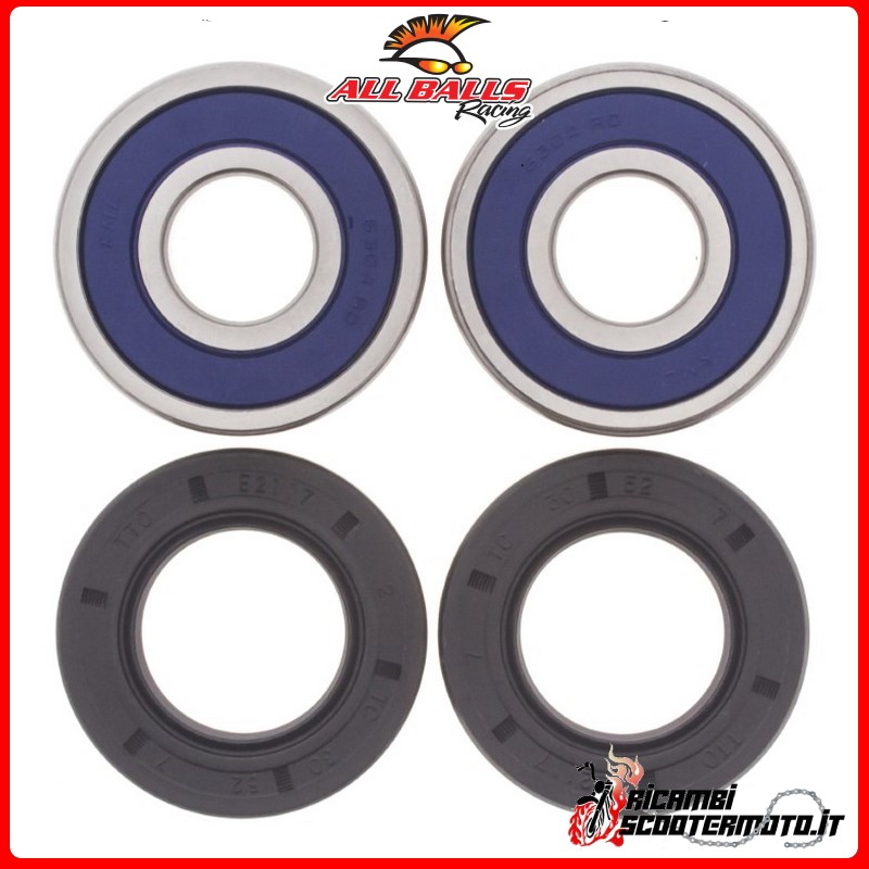 KIT DE COJINETE DE RUEDA DELANTERA All Balls Suzuki TC 125 1976-1977