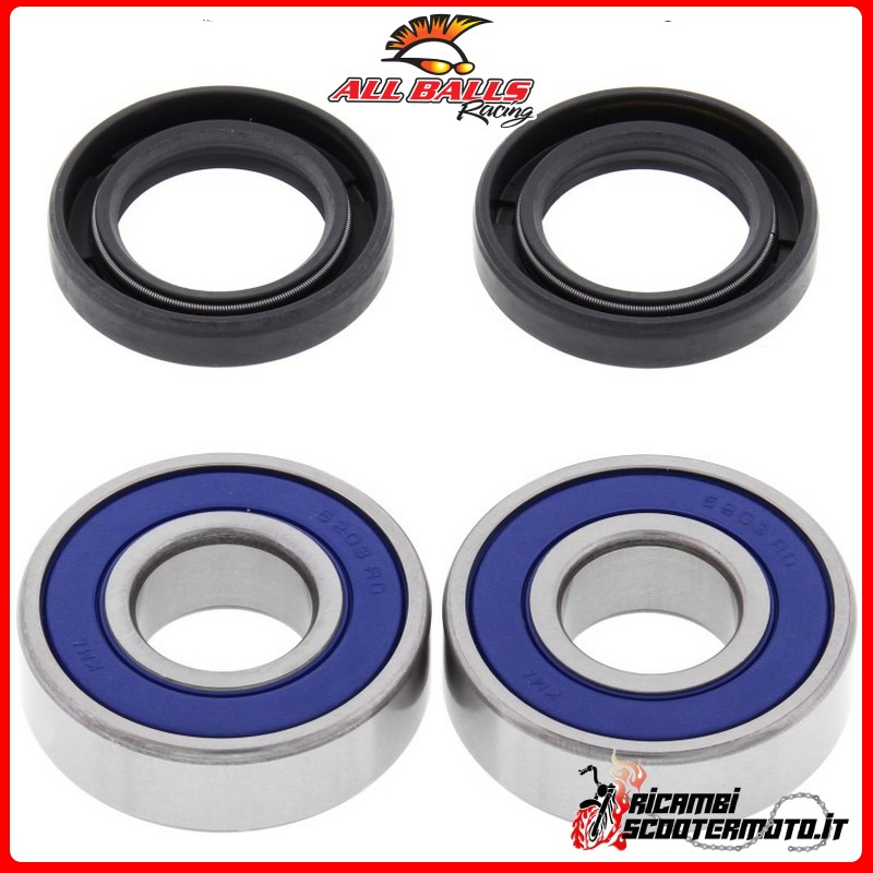 KIT DE ROULEMENT DE ROUE AVANT All Balls Harley Davidson FX Super Glide 1971-1972