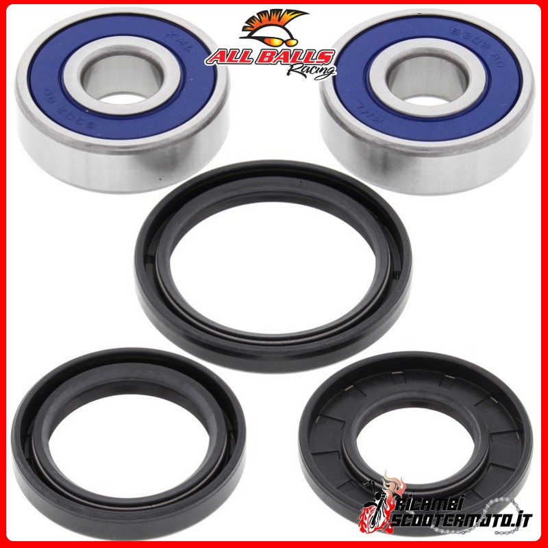KIT DE ROULEMENT DE ROUE AVANT All Balls Kawasaki EN 450 454 LTD 1985-1990
