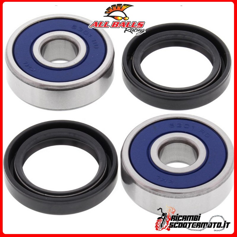 KIT DE COJINETE DE RUEDA DELANTERA All Balls Honda CT 110 Trail 1984