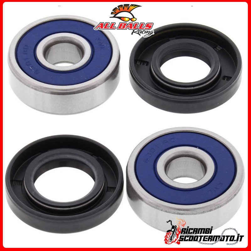 KIT DE COJINETE DE RUEDA DELANTERA All Balls Yamaha DT 50 1988-1990