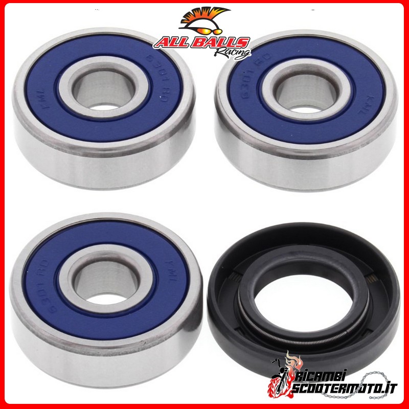 KIT DE COJINETE DE RUEDA DELANTERA All Balls Yamaha TT 125 2000