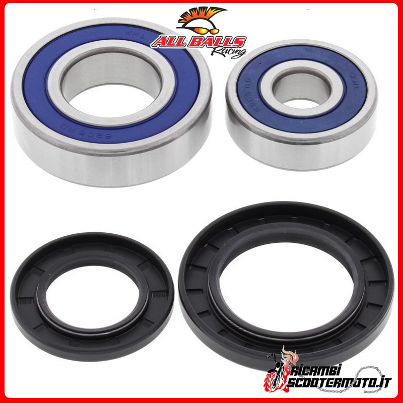 KIT DE COJINETE DE RUEDA TRASERA All Balls Kawasaki KZ 550 C LTD 1980-1983