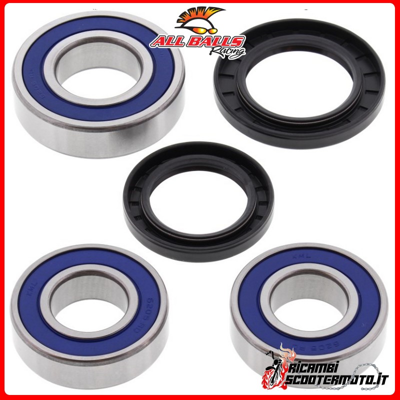RADLAGERSATZ HINTERRAD All Balls Kawasaki KZ 650 C 1977-1979