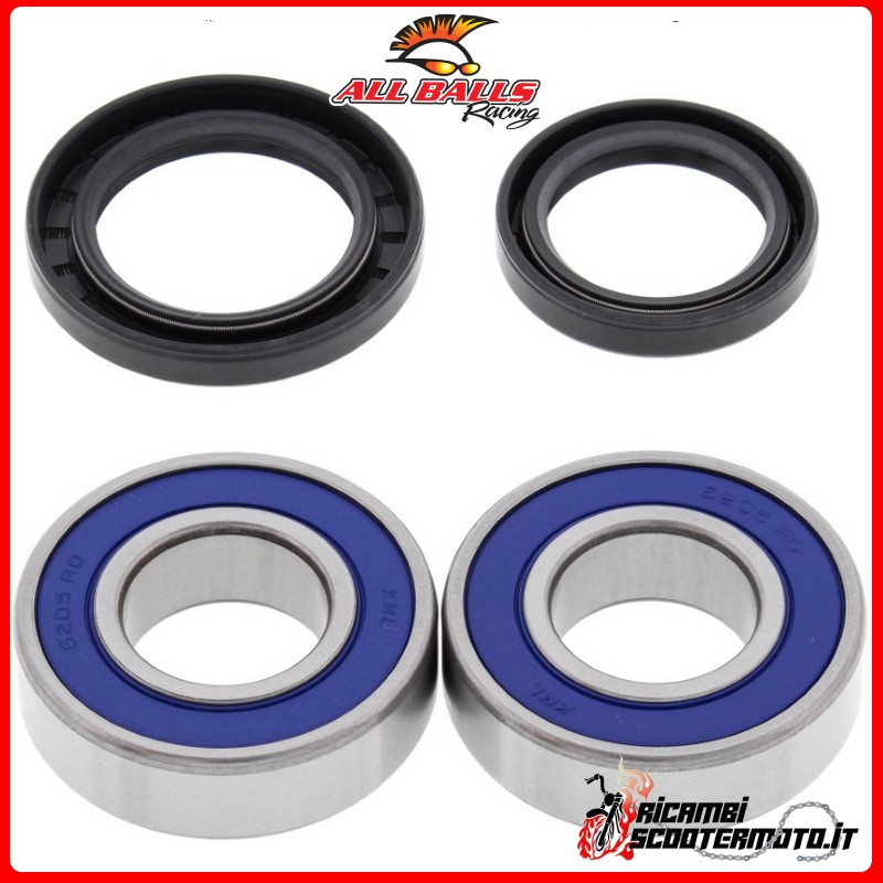 RADLAGERSATZ HINTERRAD All Balls Kawasaki KLF220 Bayou 1988-2002
