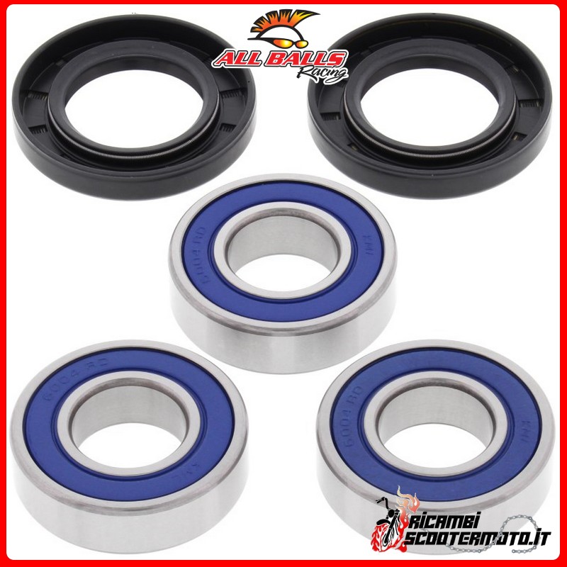 KIT DE ROULEMENT DE ROUE AVANT All Balls Yamaha DT 125 1999-2006