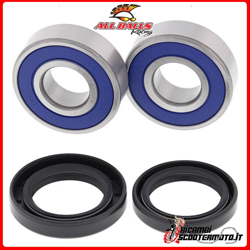 KIT DE COJINETE DE RUEDA DELANTERA All Balls Kawasaki ZX 1100 C Ninja ZX 11 1990-1993