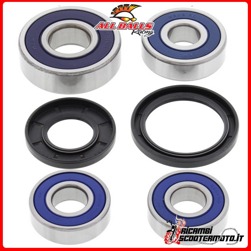RADLAGERSATZ HINTERRAD All Balls Yamaha FZ 07 / 700 1987