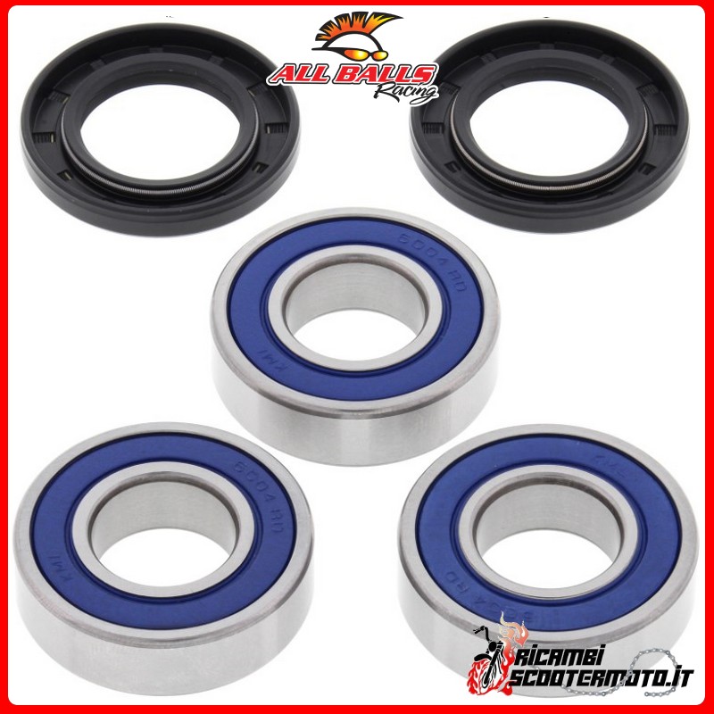 KIT DE COJINETE DE RUEDA DELANTERA All Balls Kawasaki KX 125 1997-2002