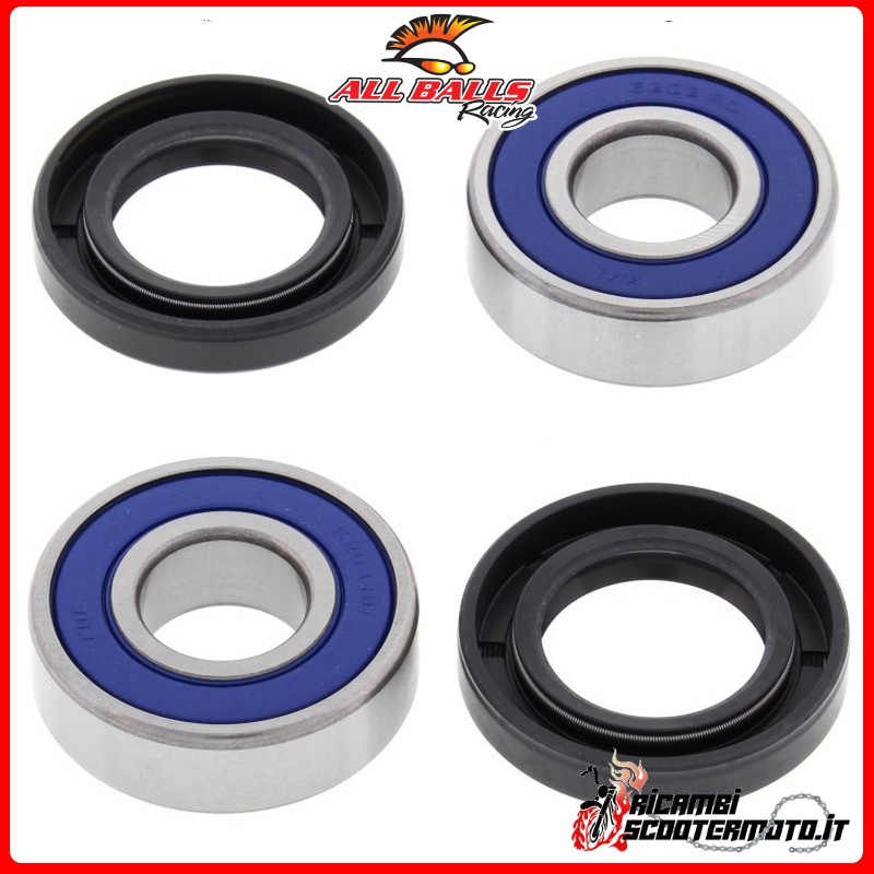 KIT DE ROULEMENT DE ROUE AVANT All Balls Kawasaki KXT250 Tecate 1985-1987