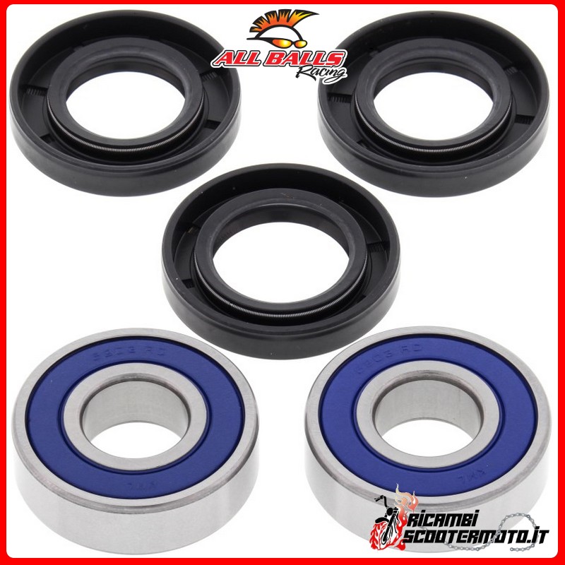 KIT DE ROULEMENT DE ROUE AVANT ALL BALLS Suzuki 650 Burgman 2003-2011