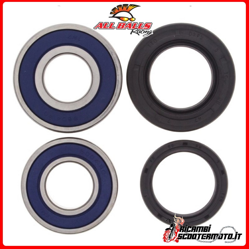 KIT DE ROULEMENT DE ROUE AVANT All Balls Honda CR 125 R 1989