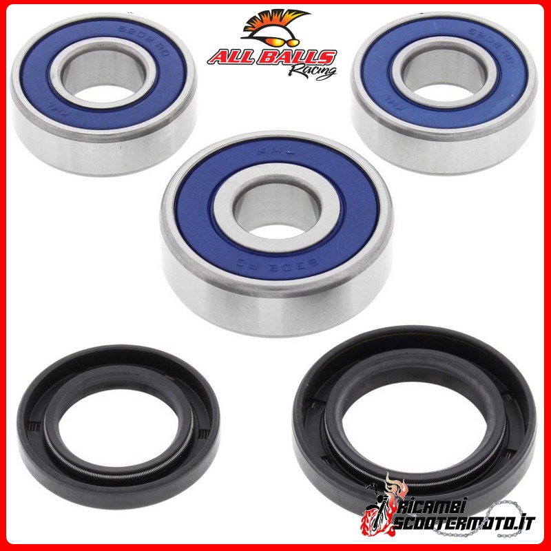 KIT DE COJINETE DE RUEDA DELANTERA All Balls Yamaha CT 175 1972