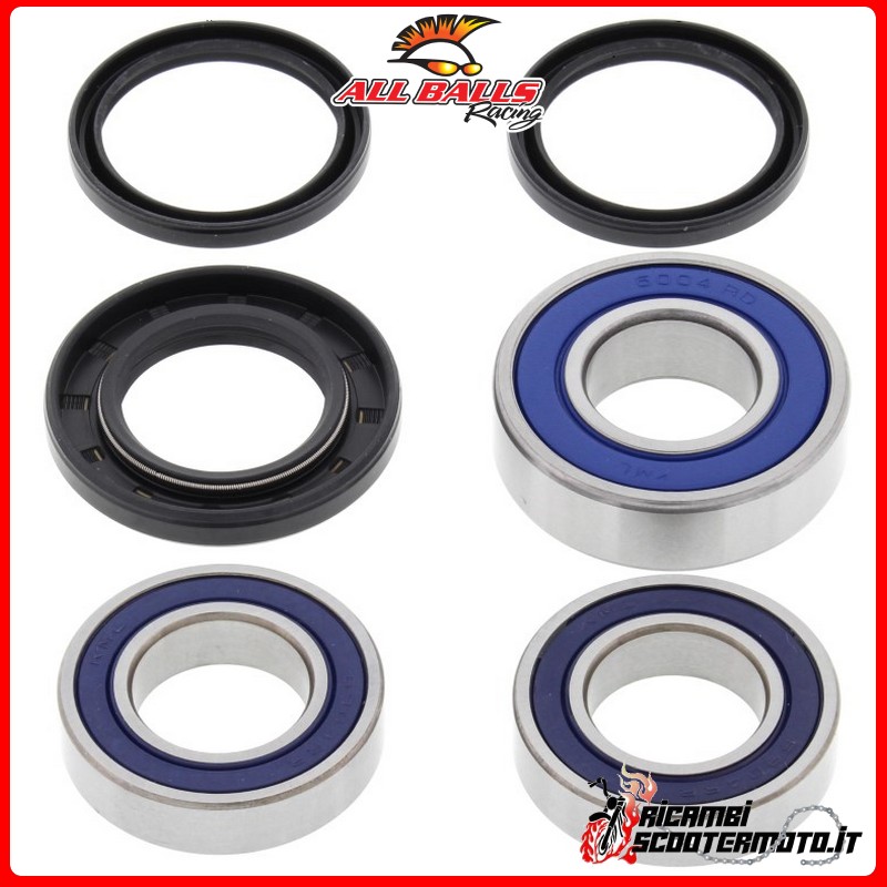 KIT DE ROULEMENT DE ROUE AVANT All Balls Kawasaki KX 250 1985