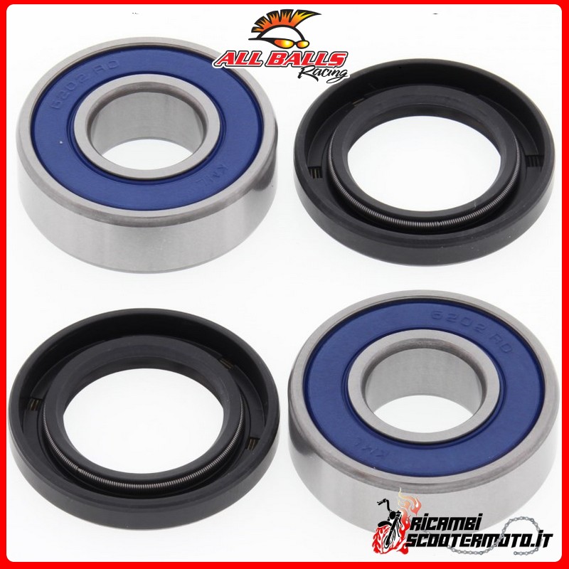 KIT DE ROULEMENT DE ROUE AVANT All Balls Suzuki AN 250 Burgman 1998-2008
