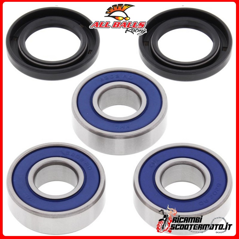 VORDERRADLAGERSATZ All Balls Yamaha TT 225 1986-1987