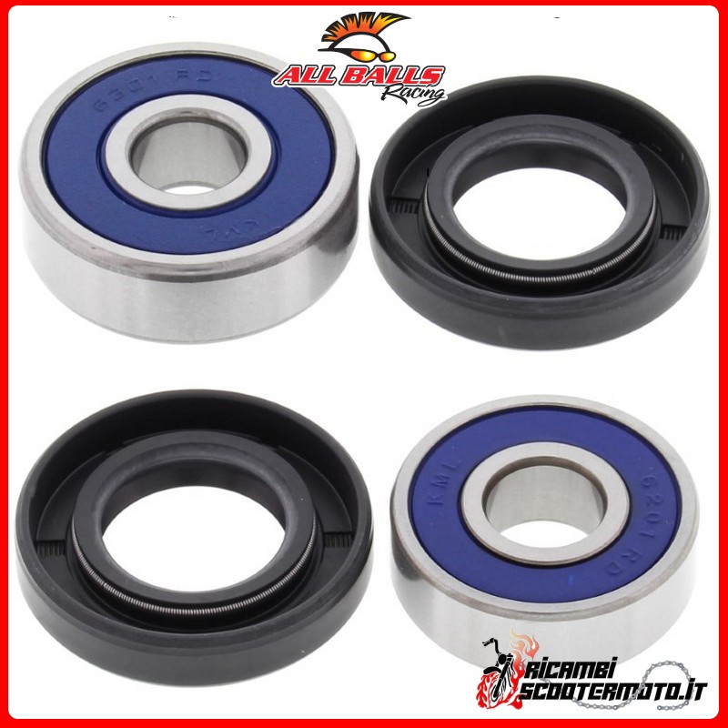 FRONT WHEEL BEARING KIT All Balls Kawasaki KDX 80 1984-1988