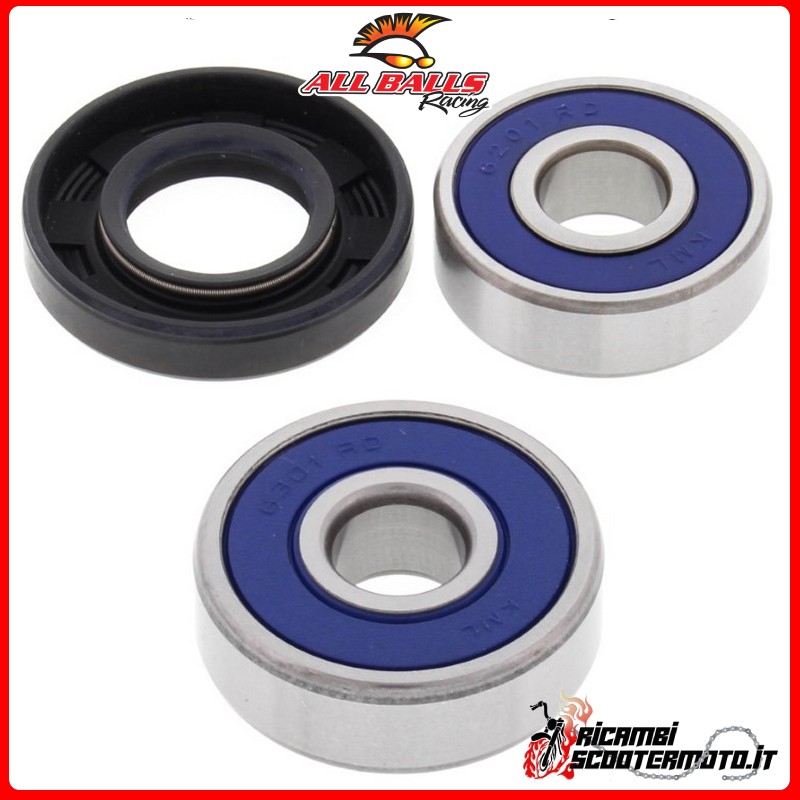 KIT DE ROULEMENT DE ROUE AVANT All Balls Kawasaki KE 125 1976-1984