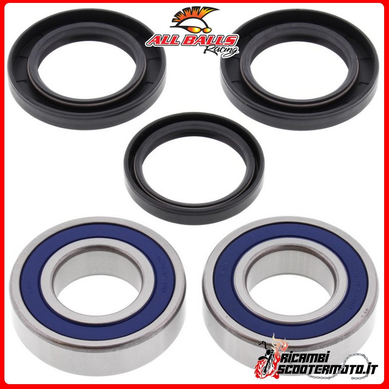 KIT CUSCINETTI RUOTA POSTERIORE ALL BALLS KAWASAKI KFX80 2003-2006