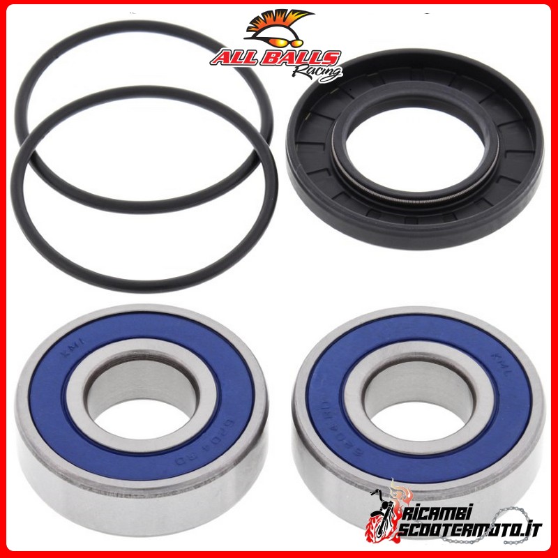KIT DE COJINETE DE RUEDA DELANTERA All Balls Polaris Big Boss 250 4x6 1989-1992