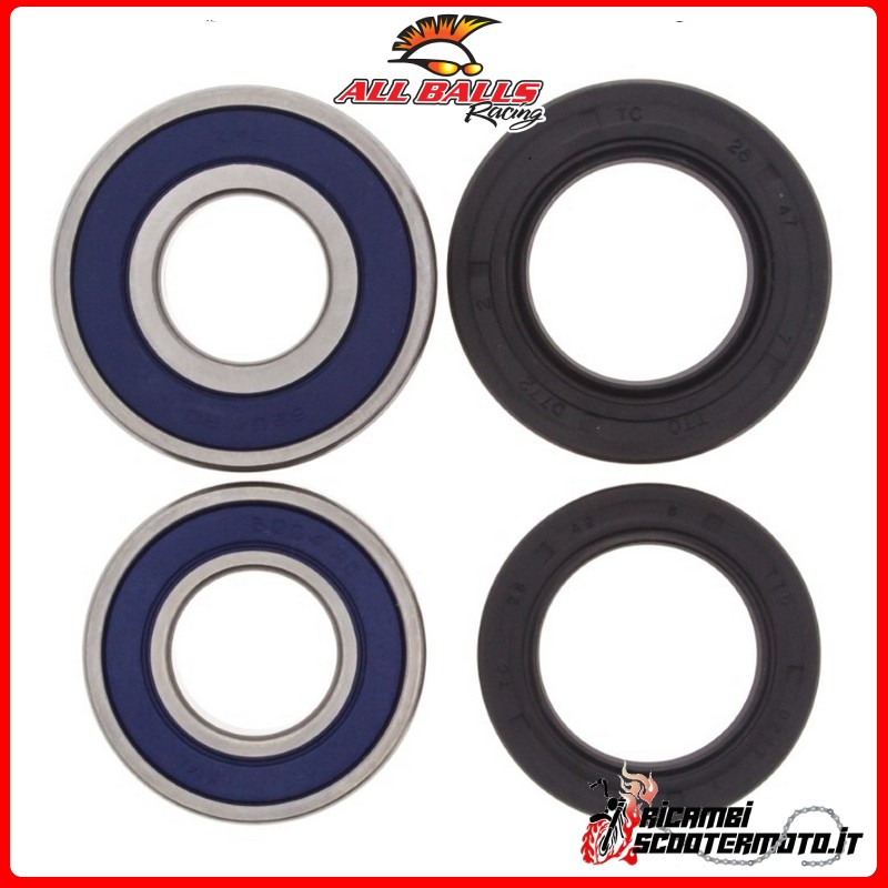 FRONT WHEEL BEARING KIT All Balls Honda CR 125 R 1982