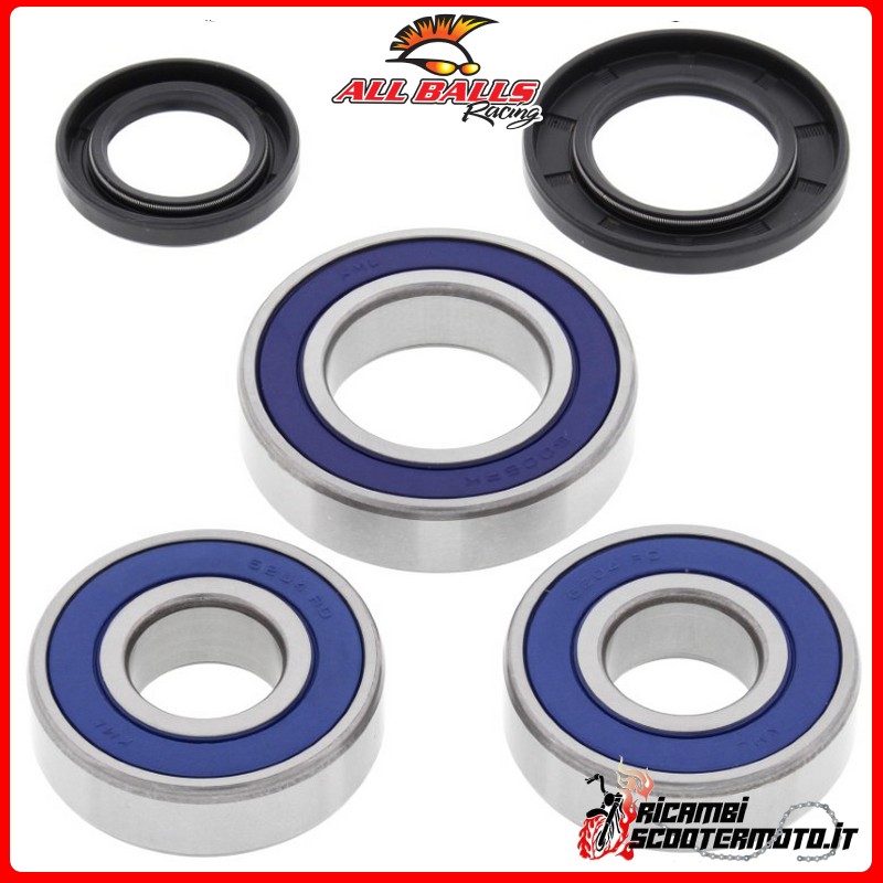 KIT DE COJINETE DE RUEDA TRASERA All Balls Kawasaki ZX 750 (Ninja) 750 R 1987-1990