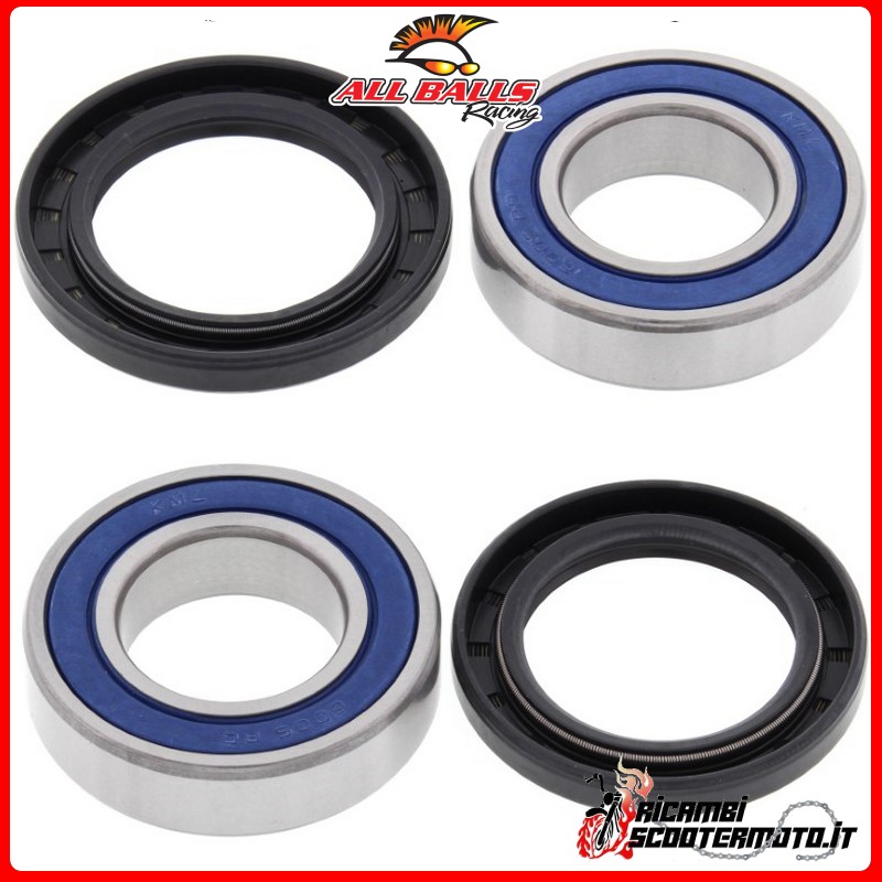 KIT DE ROULEMENT DE ROUE AVANT All Balls Kawasaki ZR 1100 ZRX 1999-2000