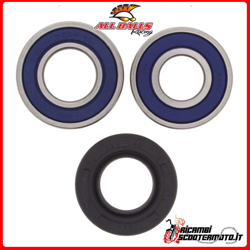 VORDERRADLAGERSATZ All Balls Kawasaki KLF220 Bayou 1988-2002