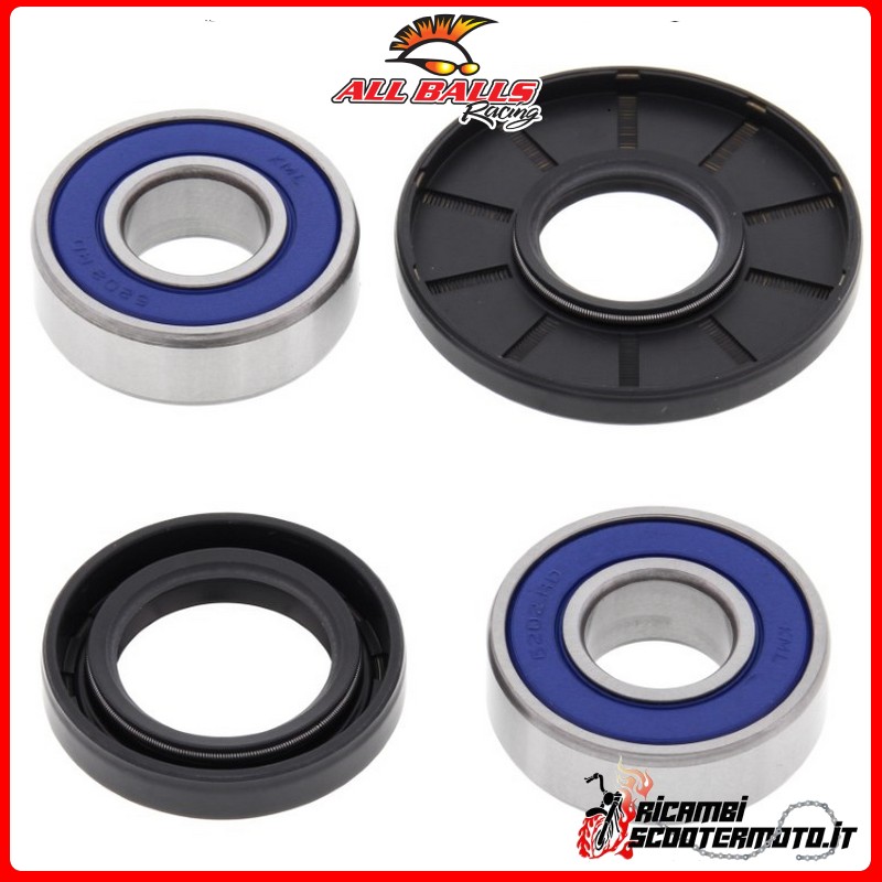 VORDERRADLAGERSATZ All Balls Honda CR 125 R 1984