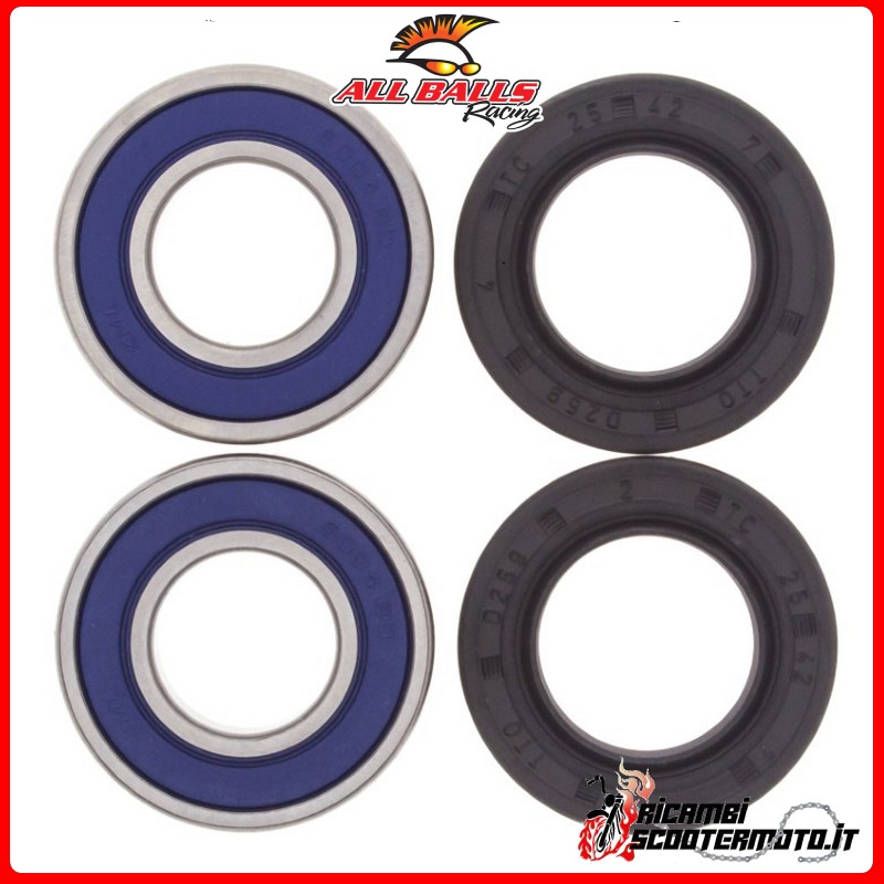 KIT CUSCINETTI RUOTA ANTERIORE ALL BALLS APRILIA CLIMBER 280 1994