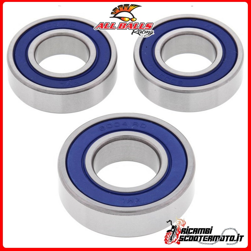 KIT DE ROULEMENT DE ROUE AVANT All Balls Kawasaki KLX 250 1979-1980