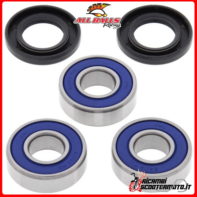 KIT DE COJINETE DE RUEDA DELANTERA All Balls Kawasaki KLX 140 2008-2021