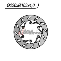 DISCO DE FRENO TRASERO BMW G SMR 450 2009-2010