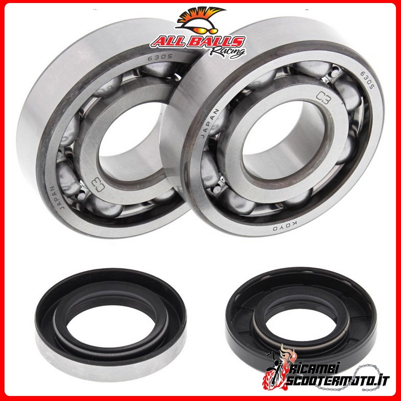 KIT CUSCINETTI ALBERO MOTORE ALL BALLS HUSQVARNA CR 250 1998