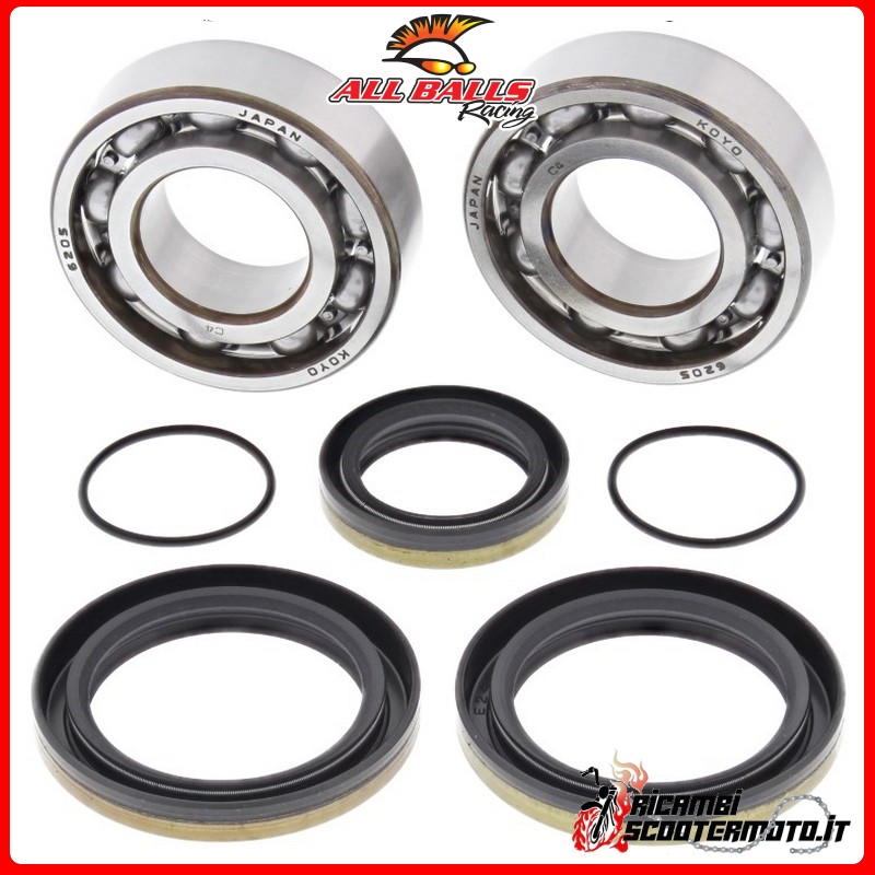 KIT CUSCINETTI ALBERO MOTORE ALL BALLS GAS GAS TXT 125 2003-2004