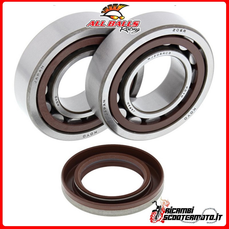 CRANKSHAFT BEARING KIT All Balls KTM XC 450 ATV 2008-2009