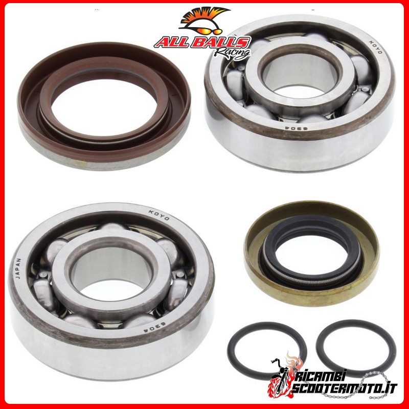 KIT CUSCINETTI ALBERO MOTORE ALL BALLS GAS GAS MC 65 2021