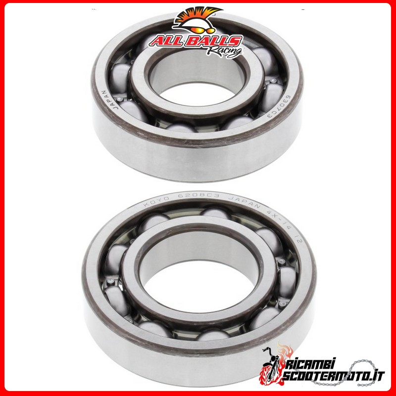 CRANKSHAFT BEARING KIT All Balls Suzuki LT-A 500 F QuadMaster Auto 4x4 2000-2001