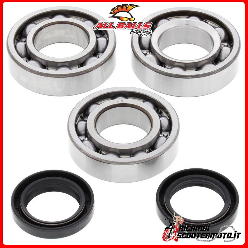 KIT DE COJINETE DE CIGUEÑAL All Balls Polaris Trail Boss 250 4x4 1995