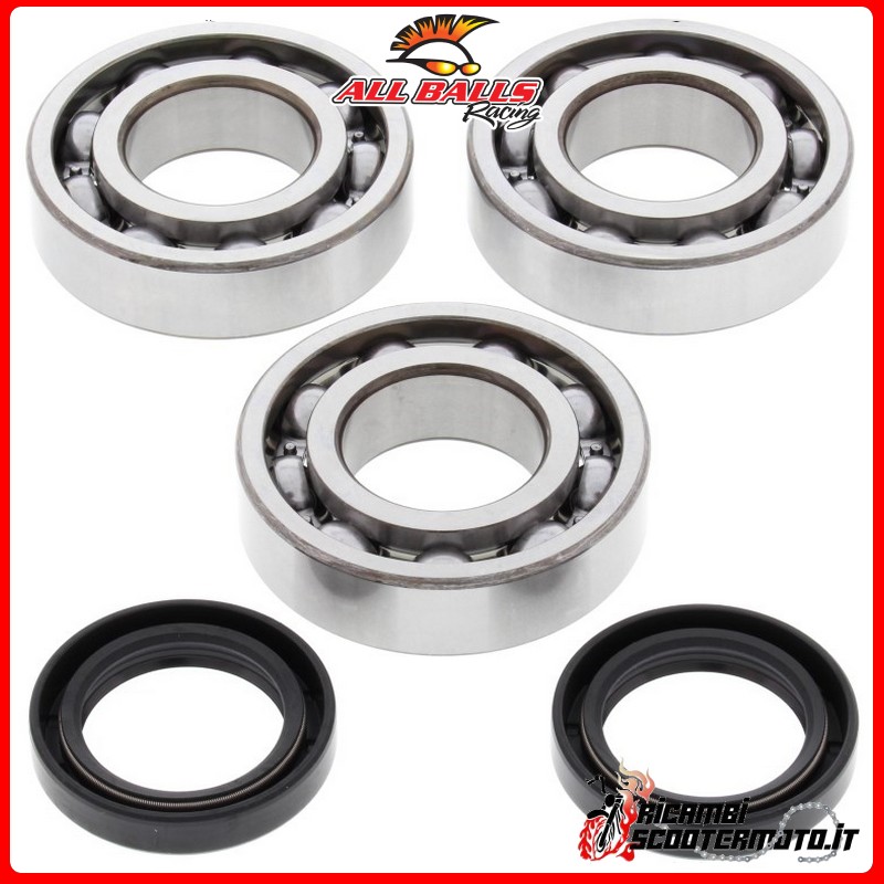 KIT DE COJINETE DE CIGUEÑAL All Balls Polaris Big Boss 250 4x6 1989-1992